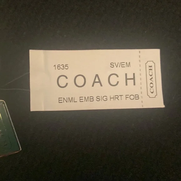 Coach Signature keychain and key fob - Picture 5 of 7